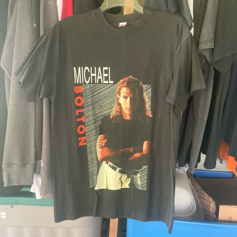 Vintage 1992 Michael Bolton “Time,Love, & Tenderness” Tour Tee